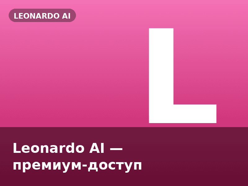 Leonardo AI — премиум-доступ