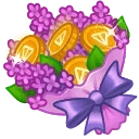 Pretty Posy Rich Lilac