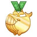 Victory Medal Crypto Whale