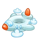 Pool Float Private Jet