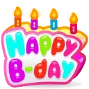 B-Day Candle Anniversary
