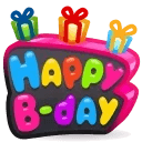 B-Day Candle Small Gifts