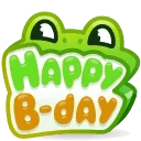 B-Day Candle Crazy Frog