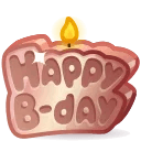 B-Day Candle Bronze Age