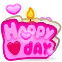 B-Day Candle Valentine