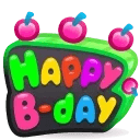 B-Day Candle Cherrific