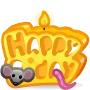 B-Day Candle Mouse Brunch