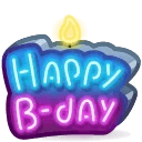 B-Day Candle Party Hard