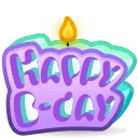 B-Day Candle Poltergeist