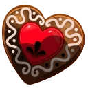 Cookie Heart Toasted