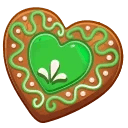 Cookie Heart Druid Snack