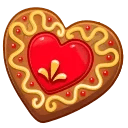 Cookie Heart Sunlight