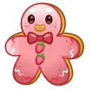 Ginger Cookie Berry Button
