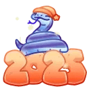 Lunar Snake Orange Rocks