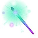 Party Sparkler Iridescent
