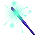 Party Sparkler Cool Hue