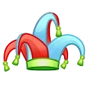 Jester Hat Green Tassels