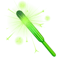 Party Sparkler Green Stripe