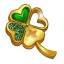 Clover Pin Four Wishes