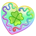 Cookie Heart Lucky Charm