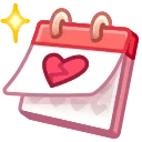 Desk Calendar Heartbreak