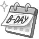 Desk Calendar Monochrome
