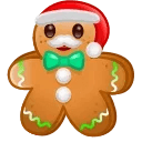 Ginger Cookie Santa Claus