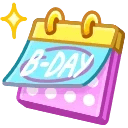 Desk Calendar Barbie Day
