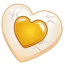 Cookie Heart Fried Egg