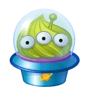 Whip Cupcake Alien Slime