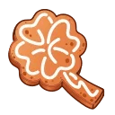 Clover Pin Fortune Cookie