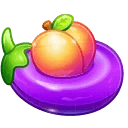 Pool Float Peach Shake