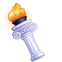Chill Flame Ionic Column