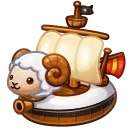 Pool Float Going Merry