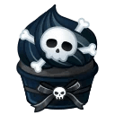 Whip Cupcake Jolly Roger