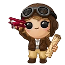 Liberty Figure Earhart