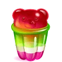 Vice Cream Gummy Bear