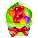 Whip Cupcake Gummy Bears