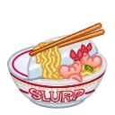 Instant Ramen Slurp-Slurp