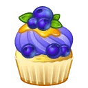 Whip Cupcake Blueberry Hill