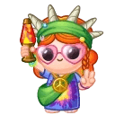 Liberty Figure Hippie