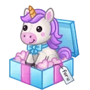 Spring Basket Cute Unicorn