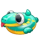 Pool Float Lizard