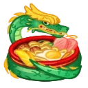 Instant Ramen Jade Dragon