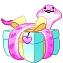 Snake Box Pink Boa