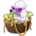 Spring Basket Pudel Lux