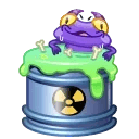 Mousse Cake Toxic Frog