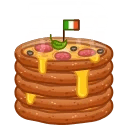 Mousse Cake Italian Pie