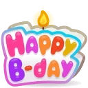 B-Day Candle Moon Wish