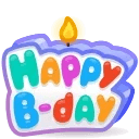B-Day Candle Stardust
